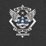 Blue Shell From Hell / Women's Relaxed T-Shirt - Nissimoo Corporation - Vintage t-shirts - 90s fashion - retro style