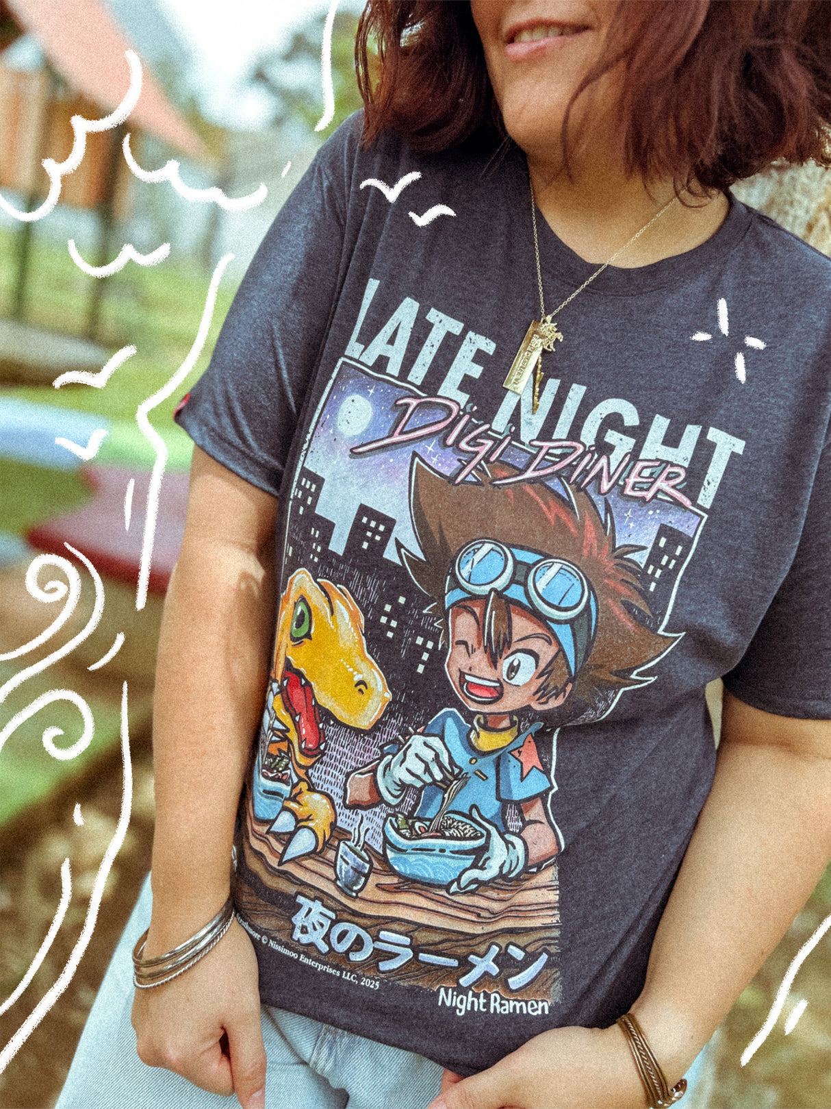 Digimon Digi Diner | Tee