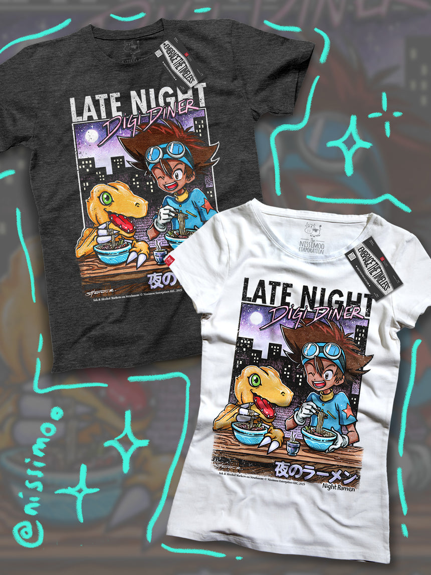Late Night - Digi Diner | Tee