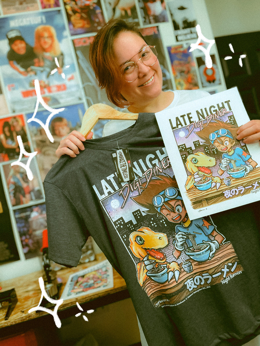 Late Night - Digi Diner | Tee