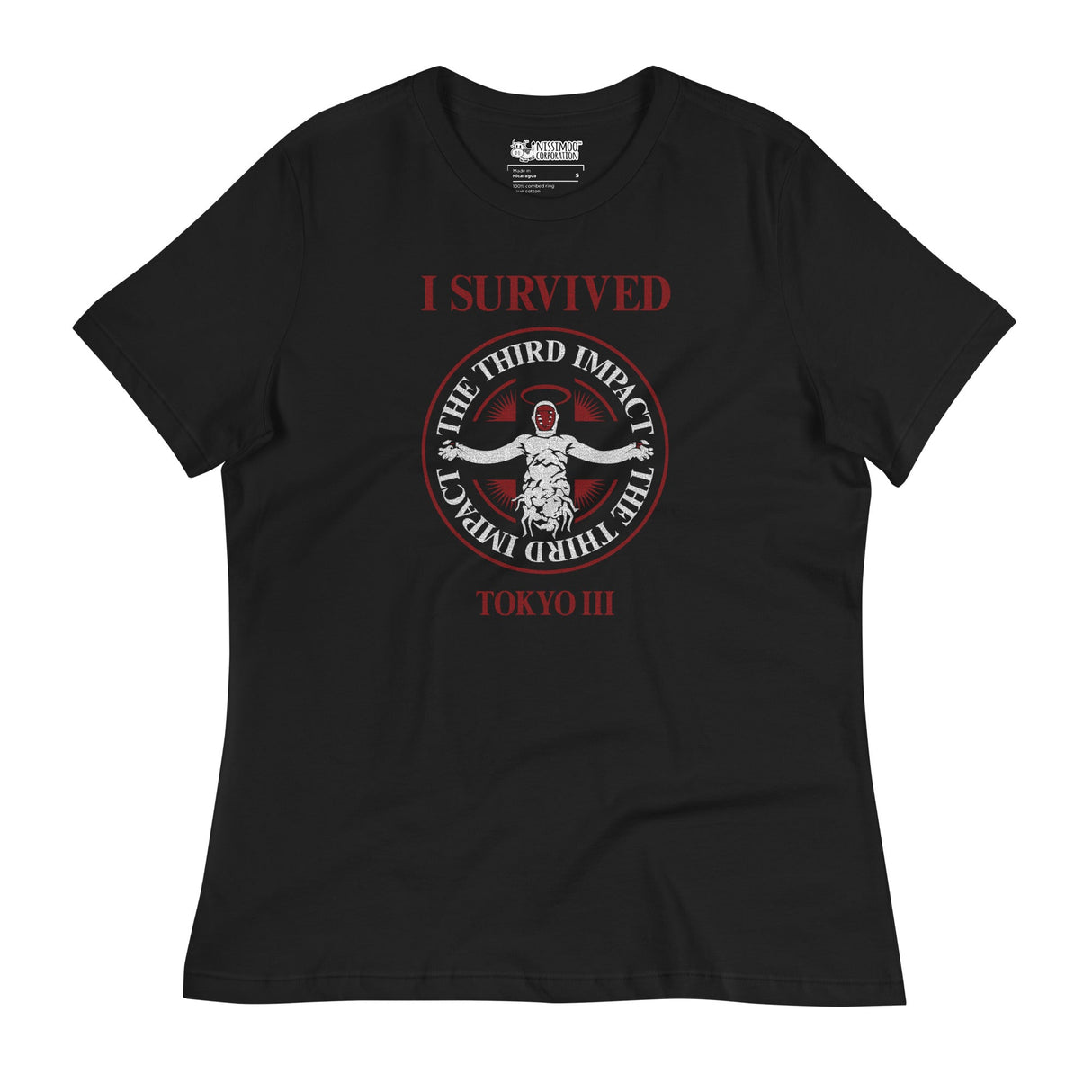 Evangelion Third Impact / Women's Relaxed T-Shirt - Nissimoo Corporation - Vintage t-shirts - 90s fashion - retro style