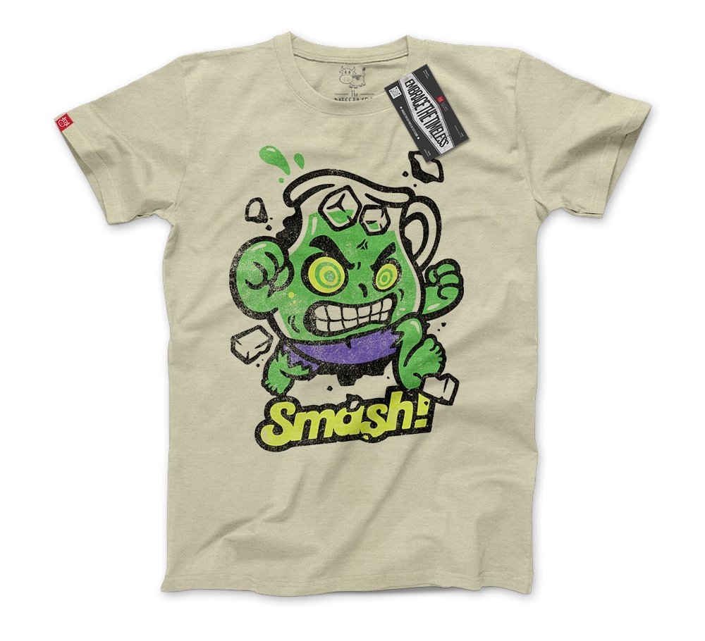 Funny - Hulk Smash! - Nissimoo Corporation - Vintage t-shirts - 90s fashion - retro style