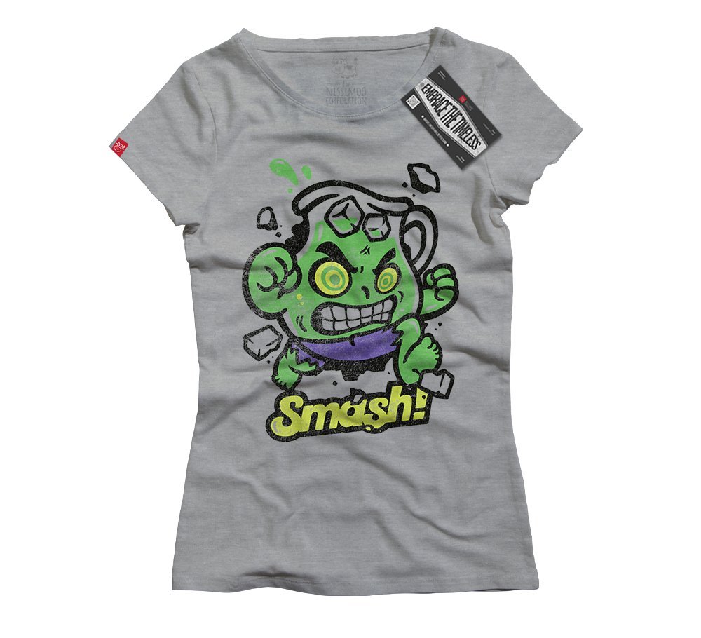 Funny - Hulk Smash! - Nissimoo Corporation - Vintage t-shirts - 90s fashion - retro style