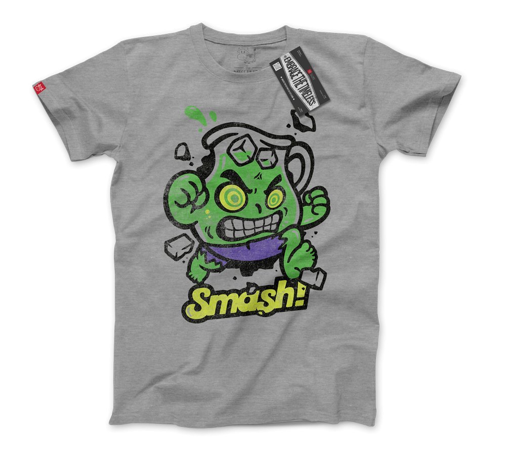Funny - Hulk Smash! - Nissimoo Corporation - Vintage t-shirts - 90s fashion - retro style