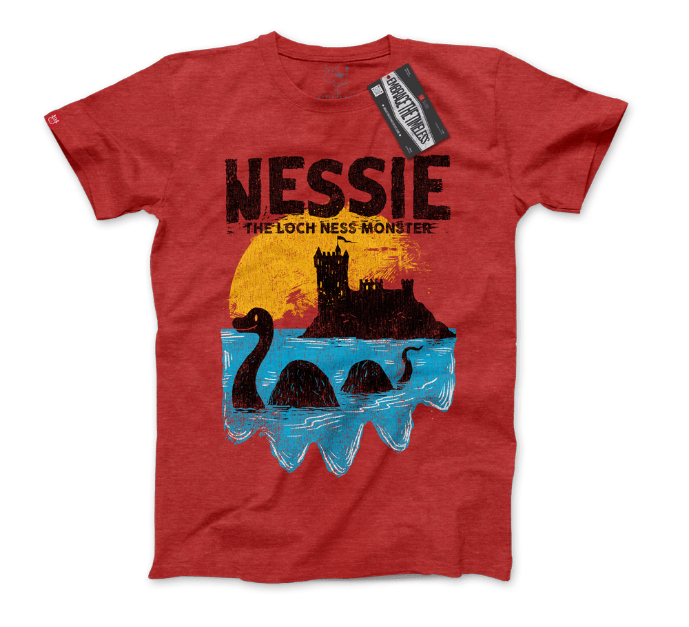 Funny - Nessie The Loch Ness Monster - Nissimoo Corporation - Vintage t-shirts - 90s fashion - retro style