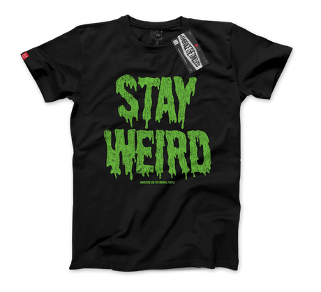 Funny - Stay Weird - Nissimoo Corporation - Vintage t-shirts - 90s fashion - retro style