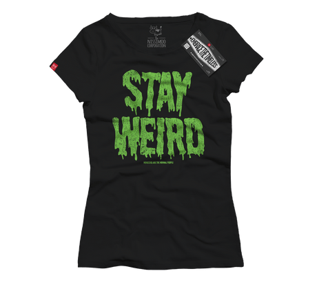 Funny - Stay Weird - Nissimoo Corporation - Vintage t-shirts - 90s fashion - retro style