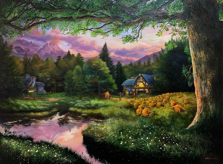 Goldshire | Óleo Original