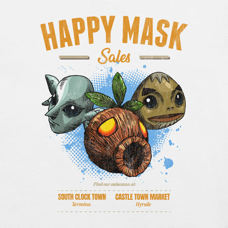 Happy Mask Salesman / Unisex t-shirt - Nissimoo Corporation - Vintage t-shirts - 90s fashion - retro style