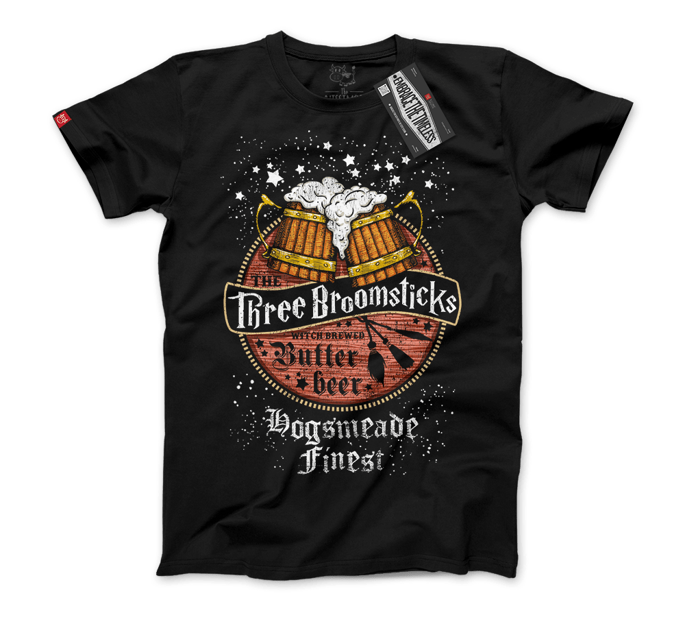 Harry Potter - Three Broomsticks - Nissimoo Corporation - Vintage t-shirts - 90s fashion - retro style