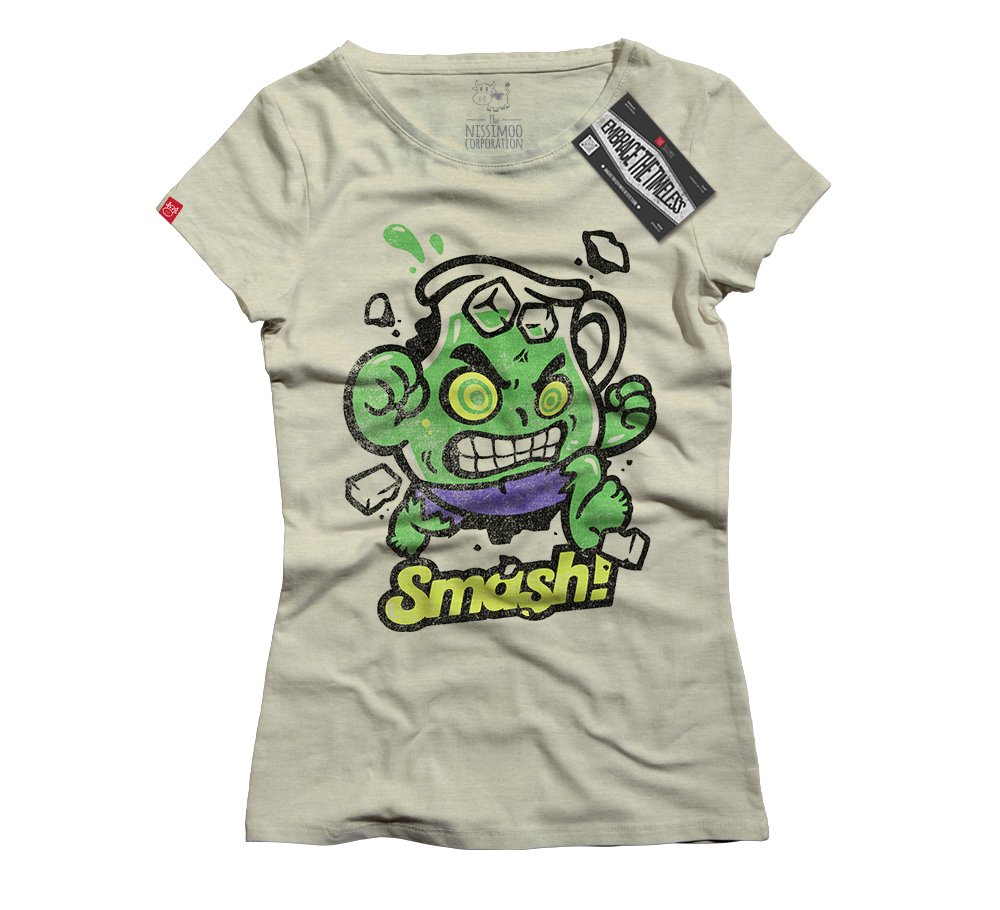 Hulk Smash ! - Nissimoo Corporation - Vintage t-shirts - 90s fashion - retro style