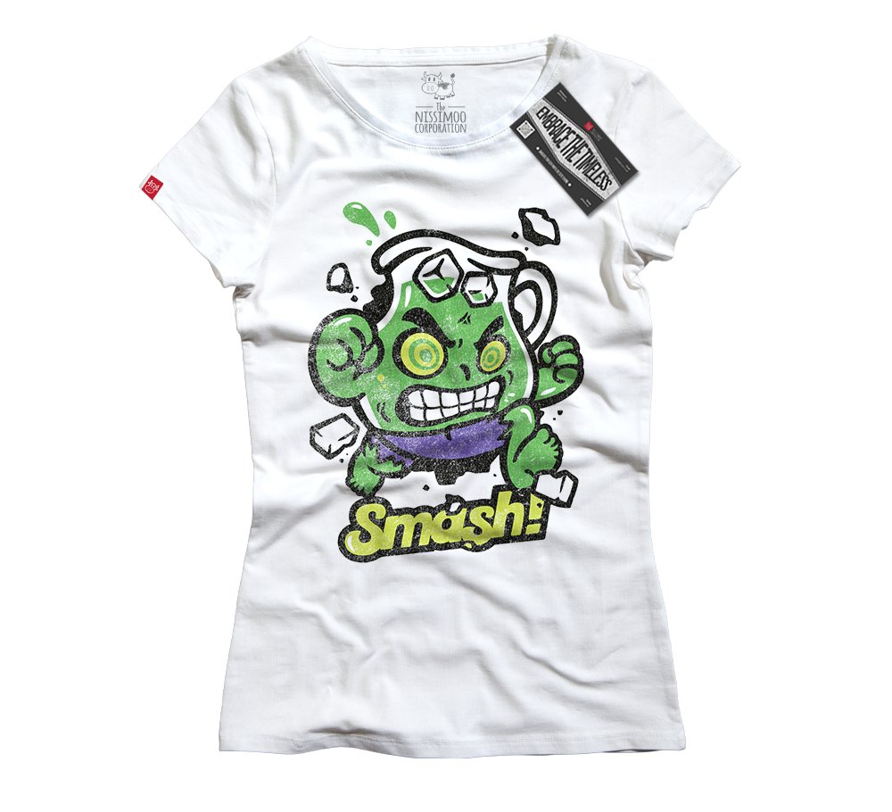 Hulk Smash ! - Nissimoo Corporation - Vintage t-shirts - 90s fashion - retro style