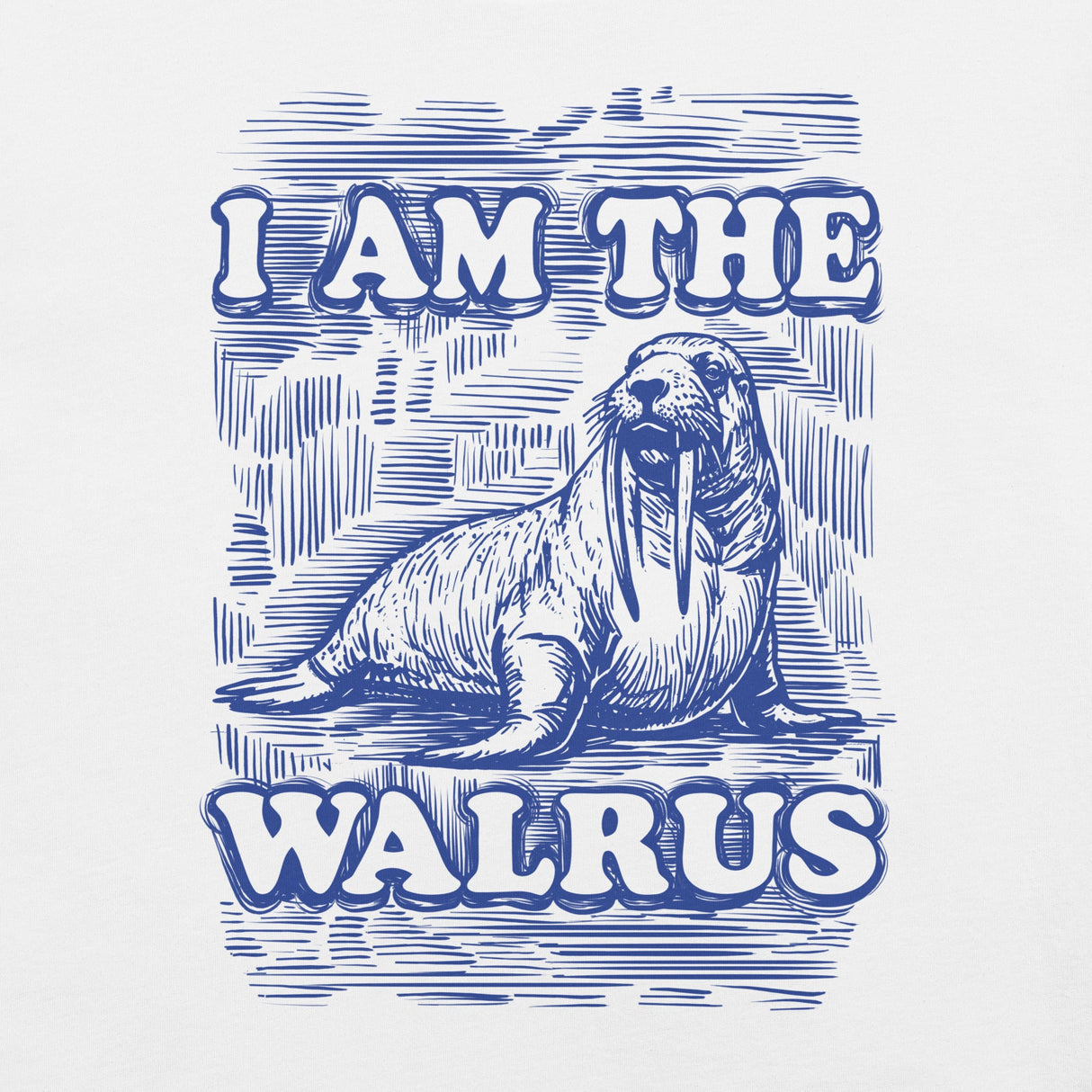 I am The Walrus / Unisex t-shirt - Nissimoo Corporation - Vintage t-shirts - 90s fashion - retro style