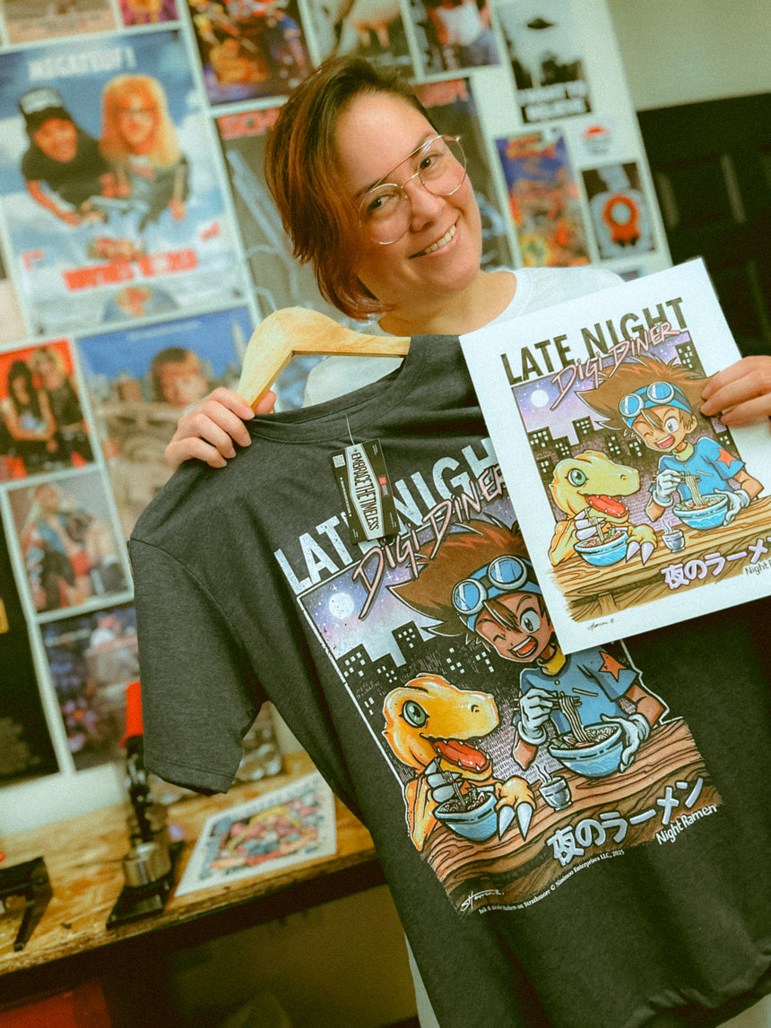 Late Night - Digi Diner | Tee