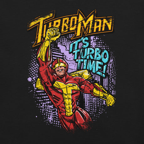 It's Turbo Time - Turbo Man / Unisex t-shirt - Nissimoo Corporation - Vintage t-shirts - 90s fashion - retro style