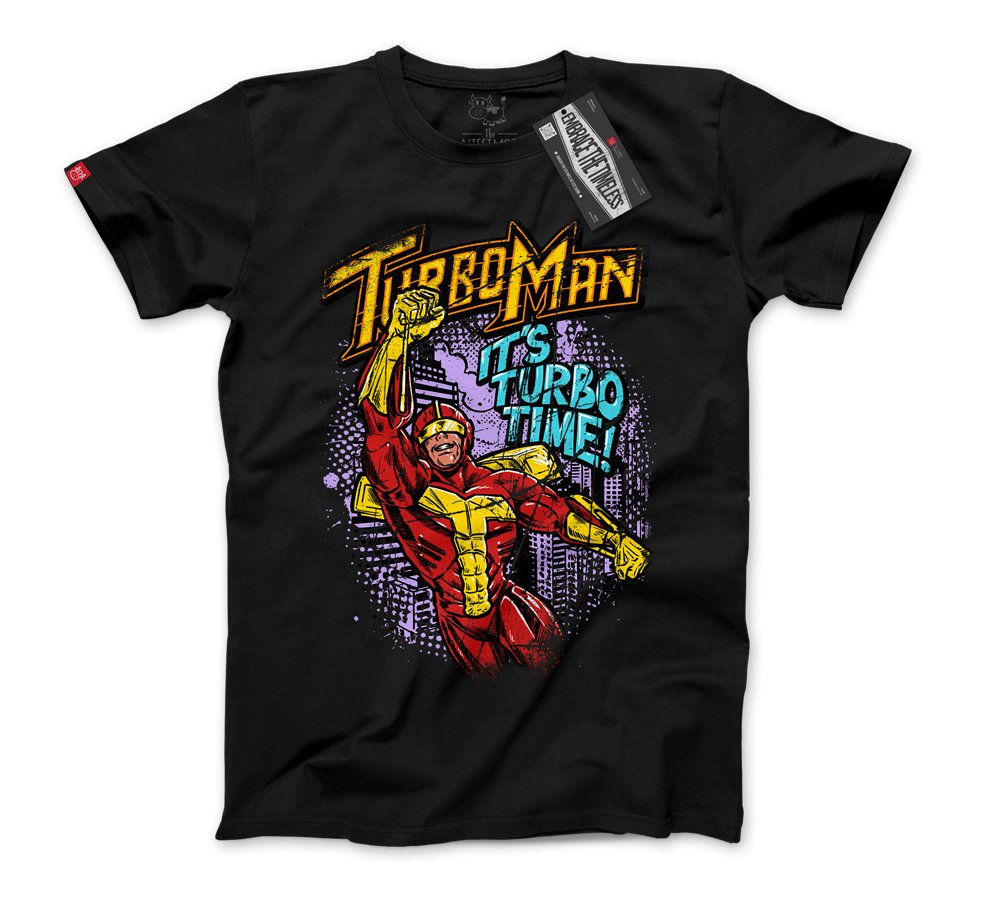 Jingle All The Way - Turbo Man - Nissimoo Corporation - Vintage t-shirts - 90s fashion - retro style