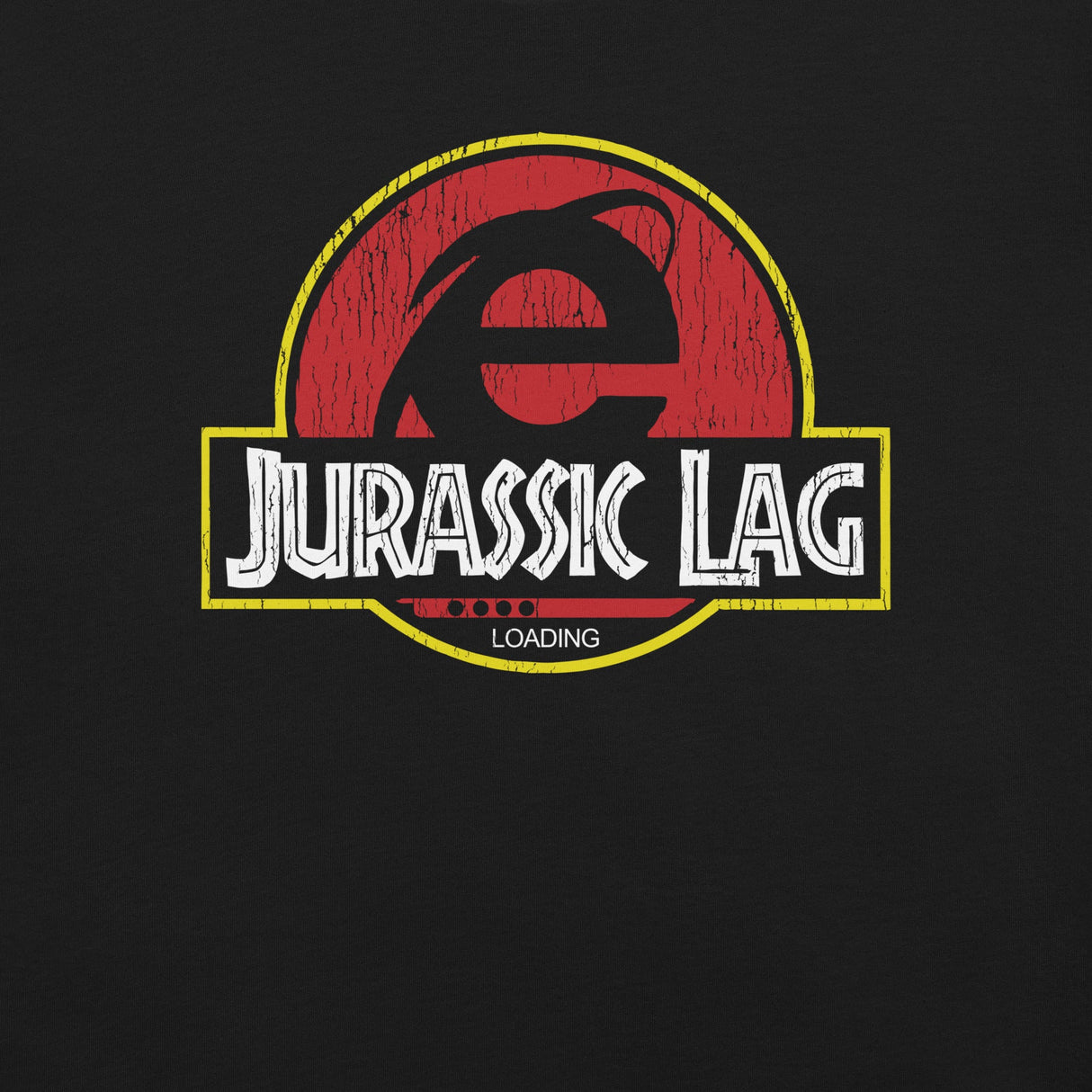 Jurassic Lag / Unisex t-shirt - Nissimoo Corporation - Vintage t-shirts - 90s fashion - retro style