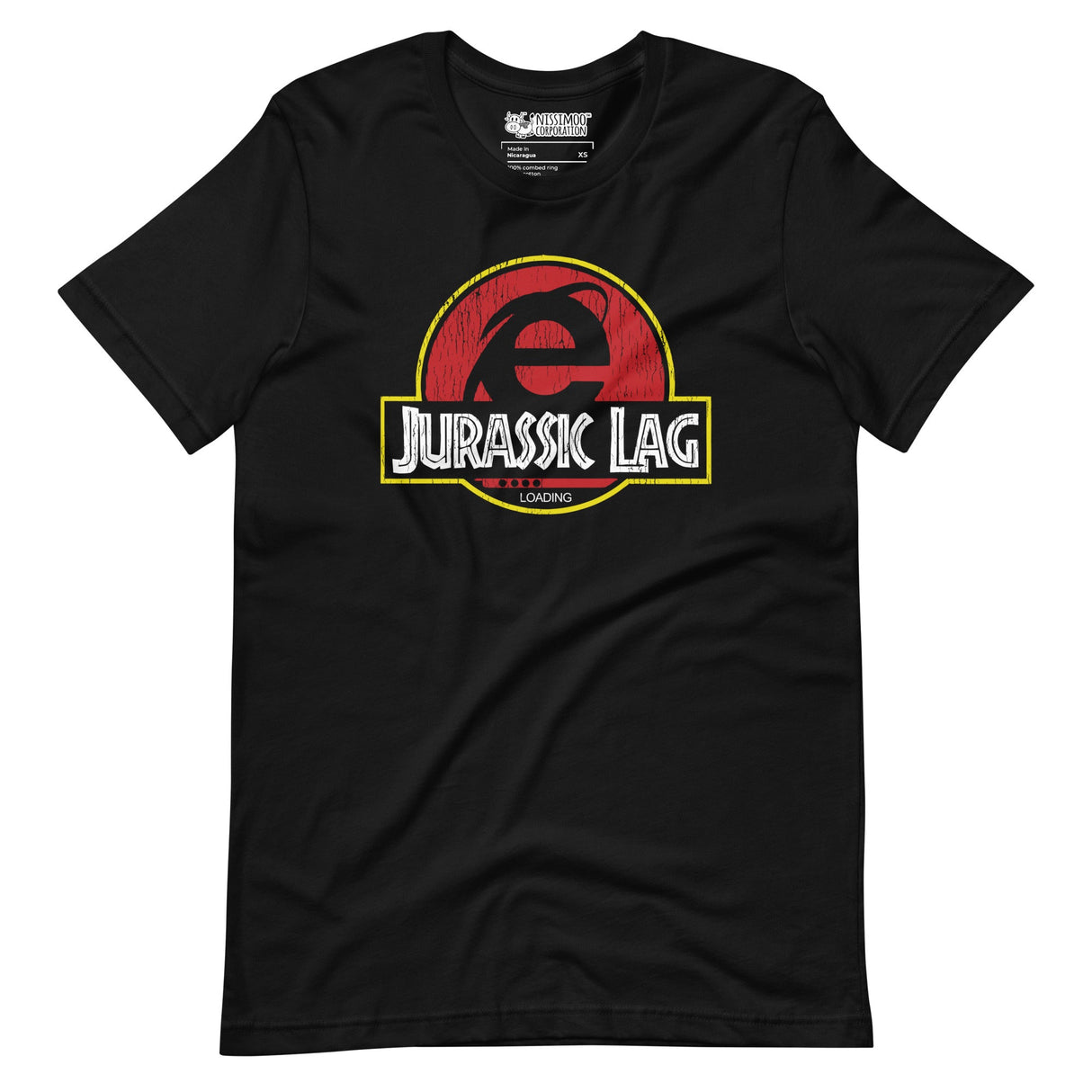 Jurassic Lag / Unisex t-shirt - Nissimoo Corporation - Vintage t-shirts - 90s fashion - retro style