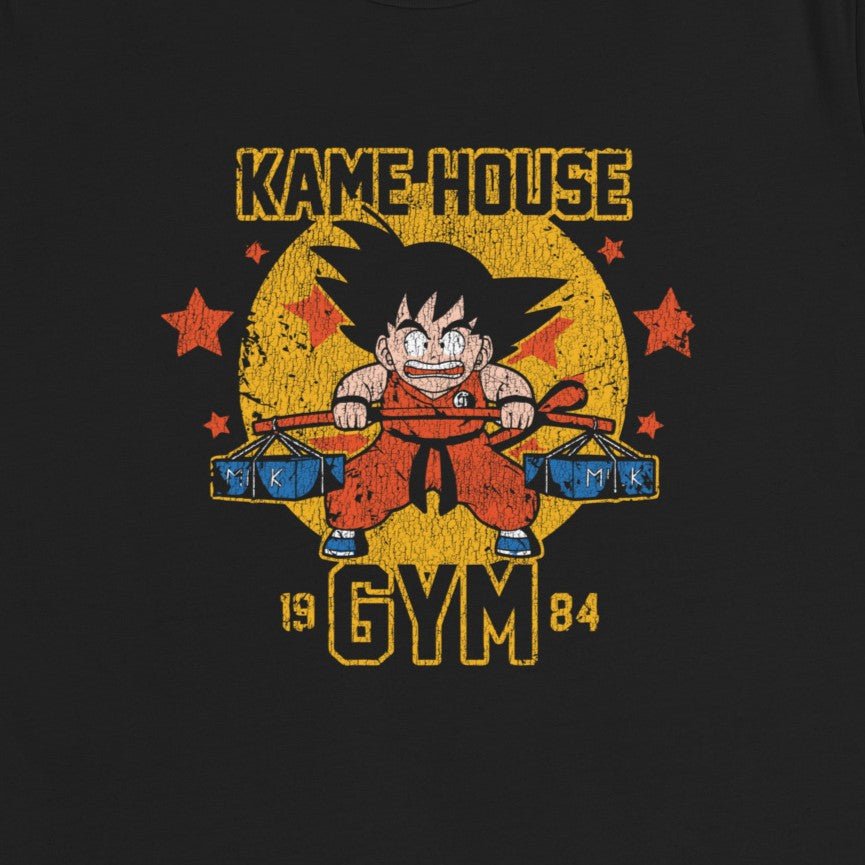 Kame House Gym / Women's Relaxed T-Shirt - Nissimoo Corporation - Vintage t-shirts - 90s fashion - retro style