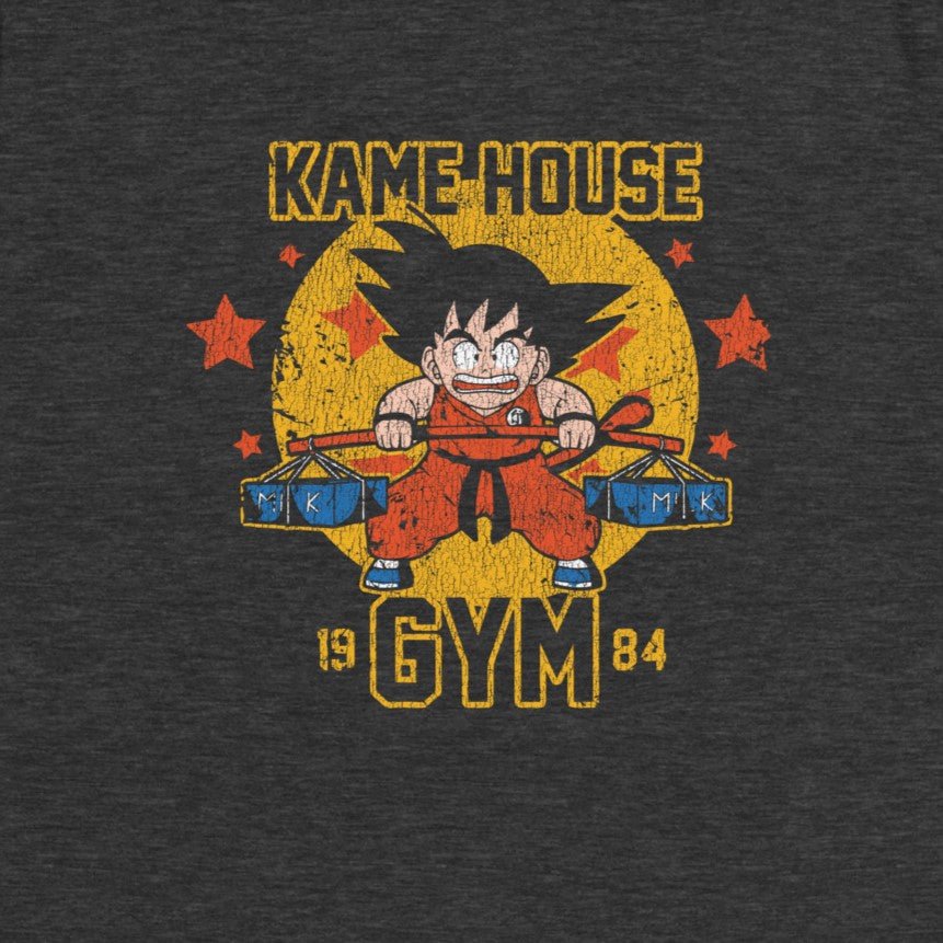 Kame House Gym / Women's Relaxed T-Shirt - Nissimoo Corporation - Vintage t-shirts - 90s fashion - retro style