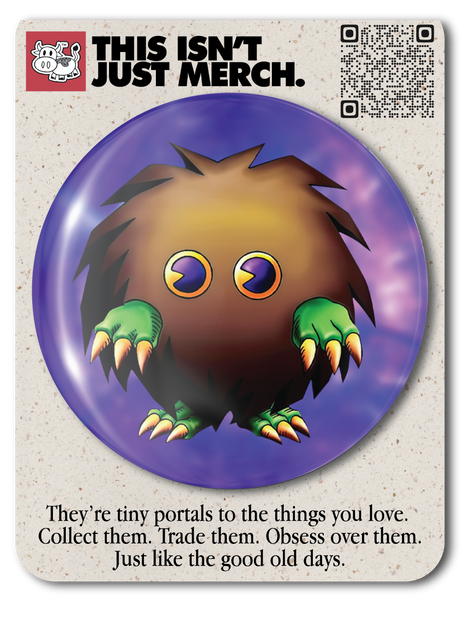 Yu-Gi-Oh Kuriboh Metal Pin Button