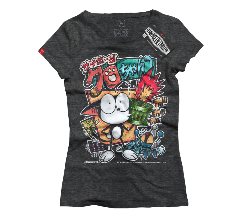 The Cybercat 80s Vibe | Tee
