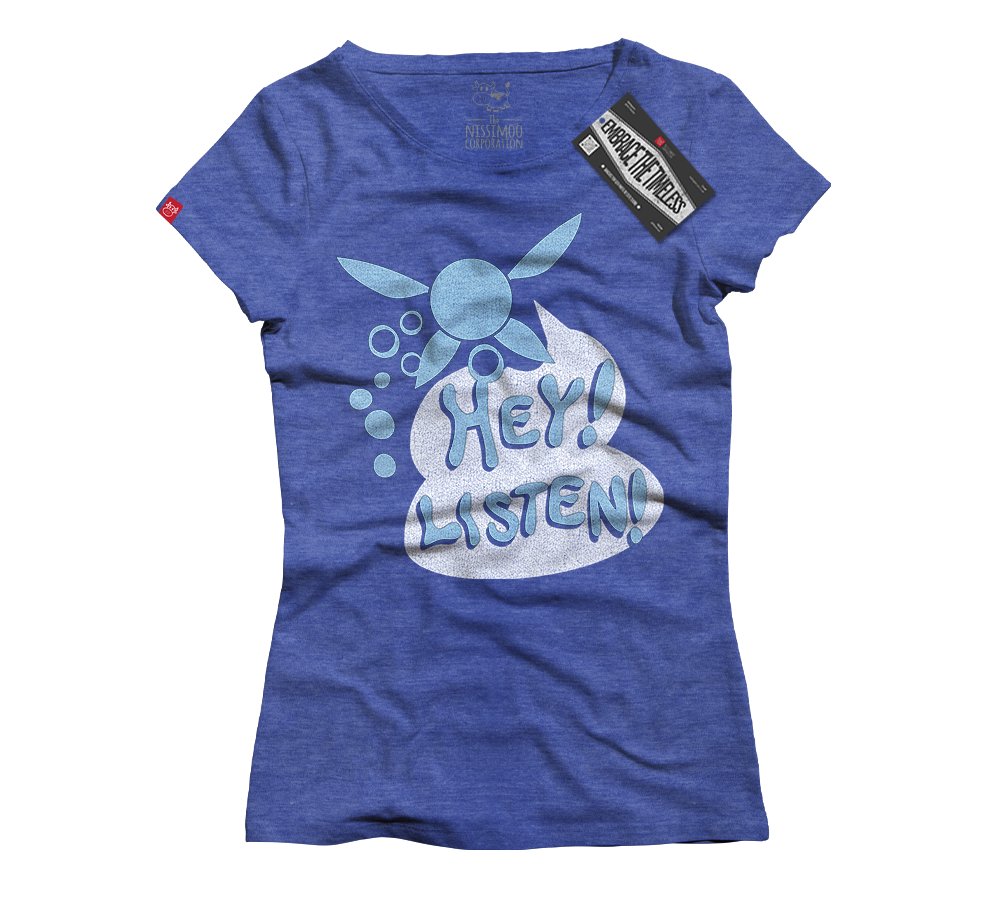 Legend of Zelda - Navi Hey Listen! - Nissimoo Corporation - Vintage t-shirts - 90s fashion - retro style