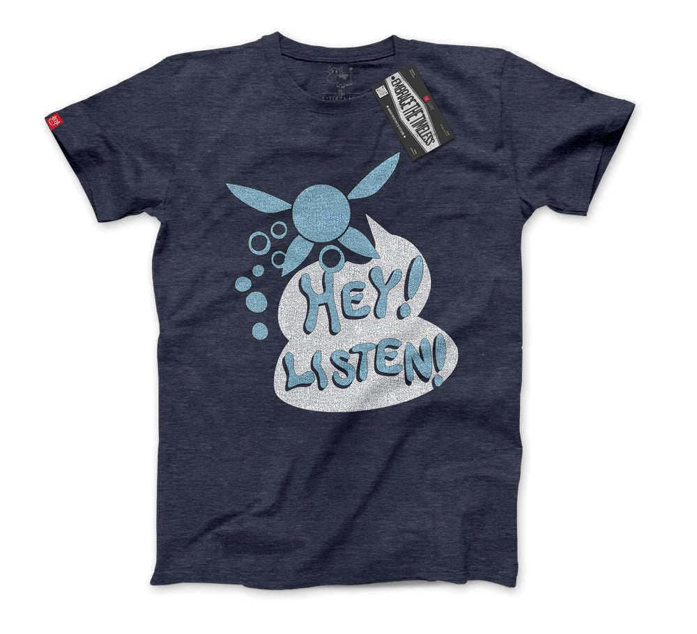 Legend of Zelda - Navi Hey Listen! - Nissimoo Corporation - Vintage t-shirts - 90s fashion - retro style