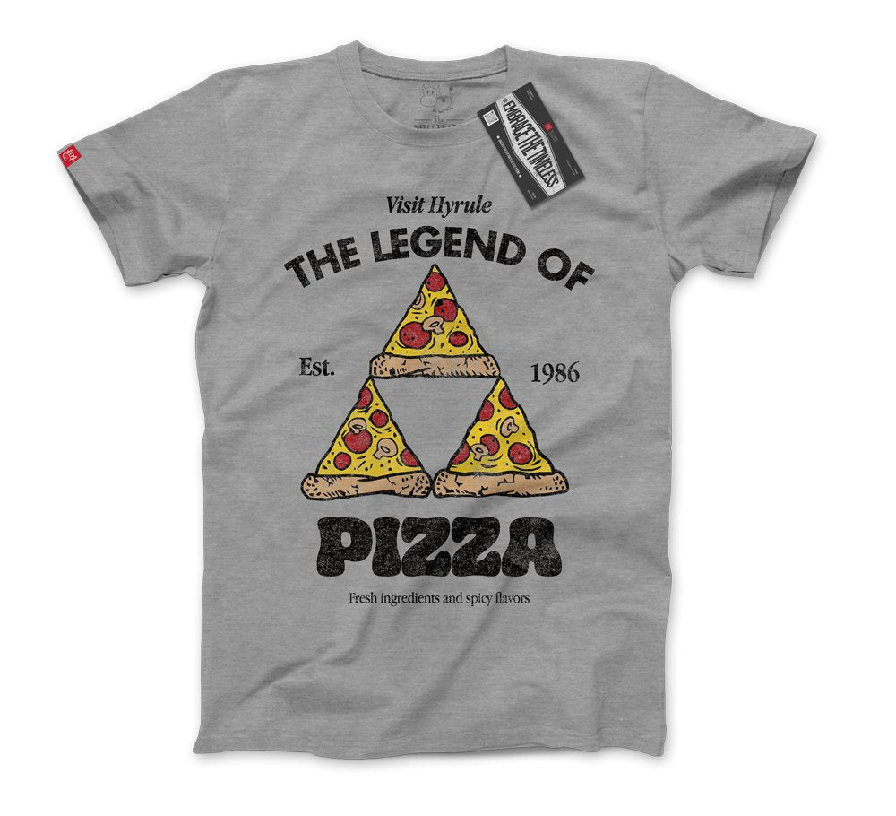 Legend of Zelda - The Legend of Pizza - Nissimoo Corporation - Vintage t-shirts - 90s fashion - retro style