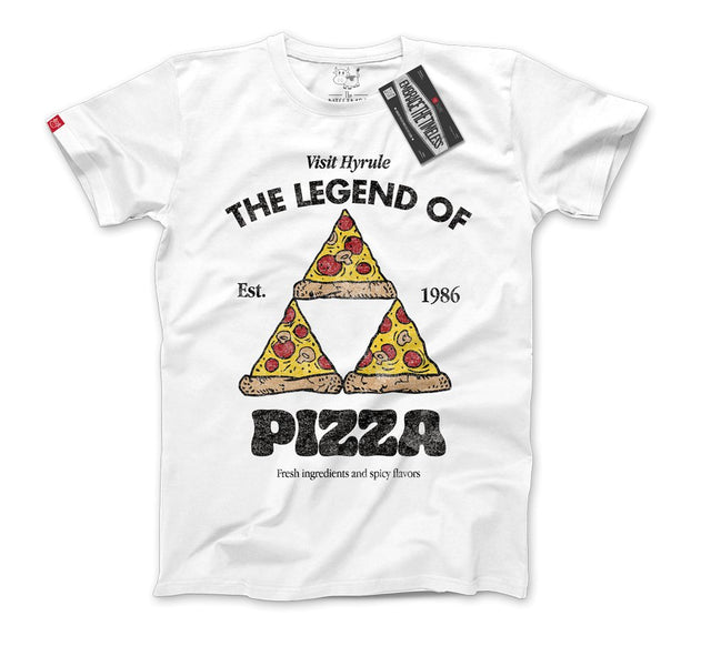 Legend of Zelda - The Legend of Pizza - Nissimoo Corporation - Vintage t-shirts - 90s fashion - retro style