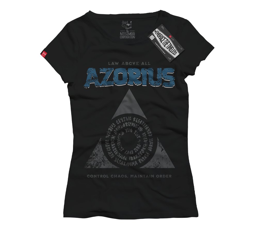 Magic The Gathering - Azorius - Nissimoo Corporation - Vintage t-shirts - 90s fashion - retro style