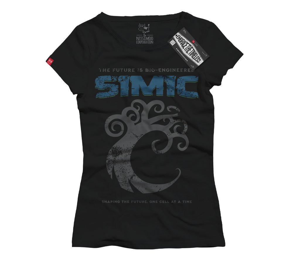 Magic The Gathering - Simic - Nissimoo Corporation - Vintage t-shirts - 90s fashion - retro style