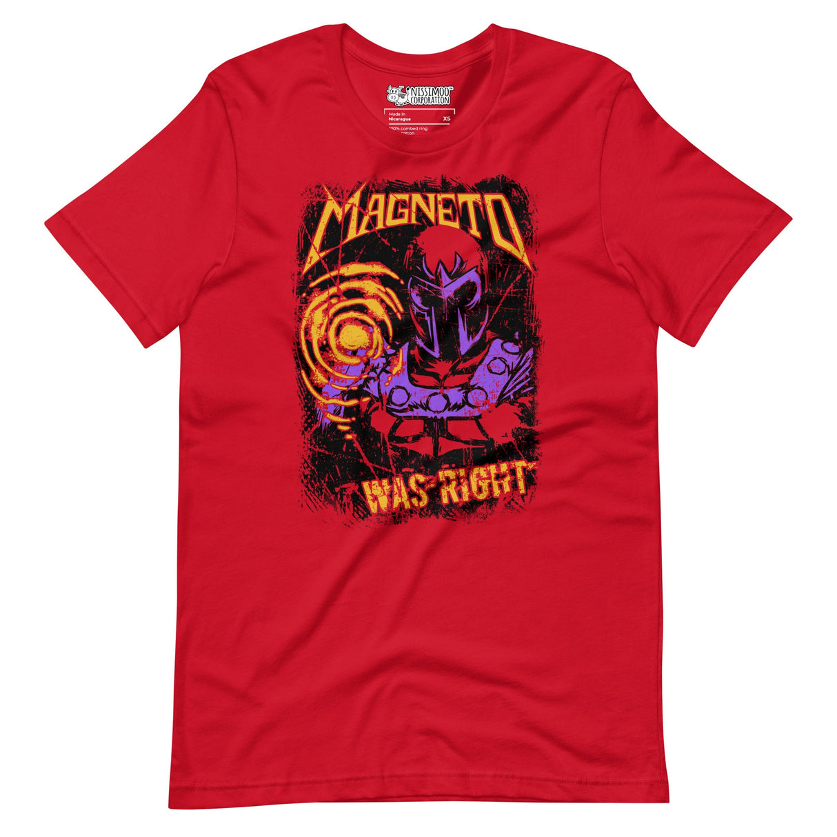 Magneto Was Right / Unisex t-shirt - Nissimoo Corporation - Vintage t-shirts - 90s fashion - retro style