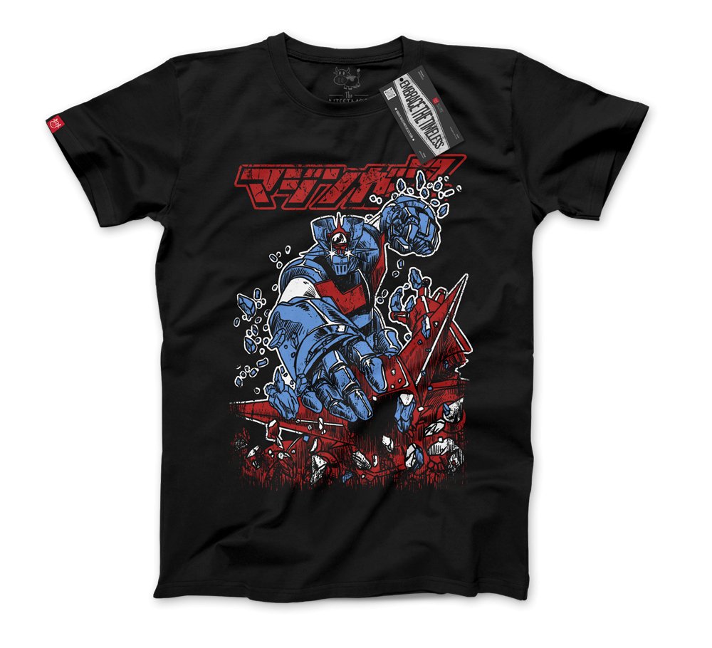 Mazinger Z - The Super Robot - Nissimoo Corporation - Vintage t-shirts - 90s fashion - retro style