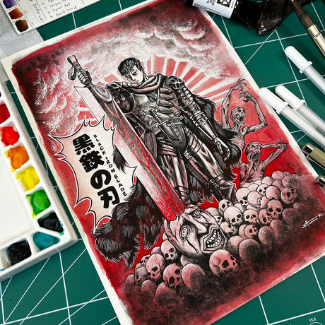 Berserk Black Iron Blade