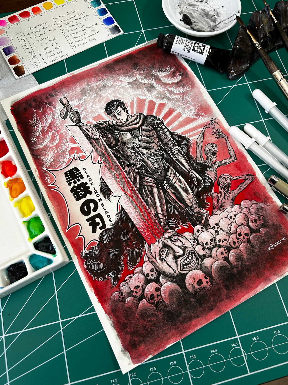 Berserk - Black Iron Blade | Tee