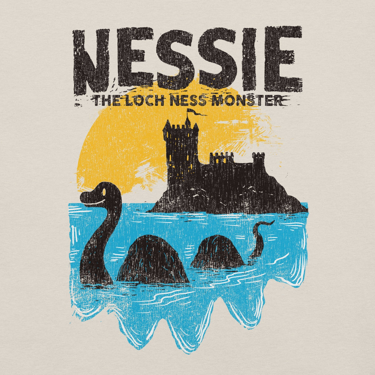 Nessie Loch Ness Monster / Unisex t-shirt - Nissimoo Corporation - Vintage t-shirts - 90s fashion - retro style