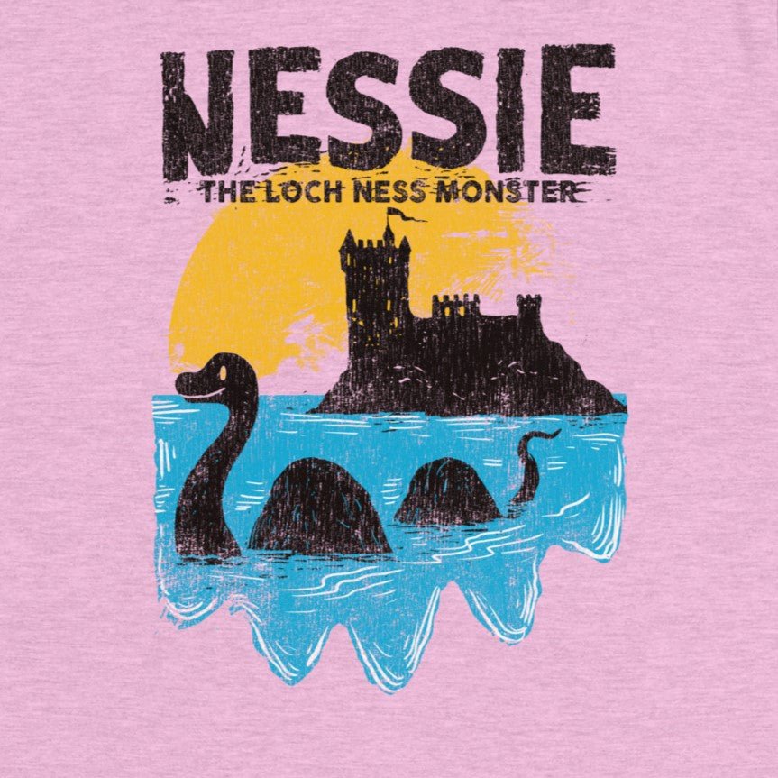 Nessie Loch Ness Monster / Women's Relaxed T-Shirt - Nissimoo Corporation - Vintage t-shirts - 90s fashion - retro style