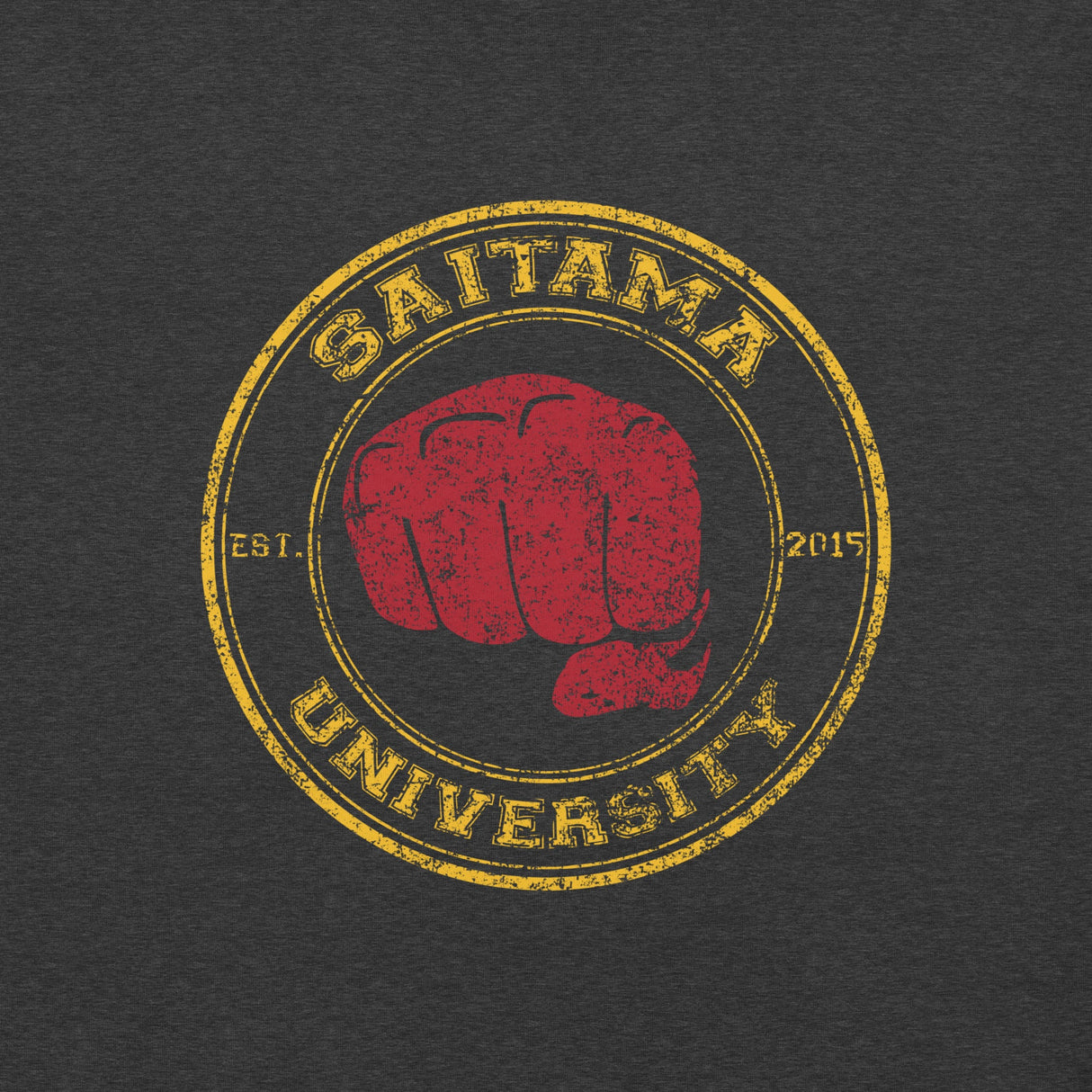 One Punch Man - Saitama University / Unisex t-shirt - Nissimoo Corporation - Vintage t-shirts - 90s fashion - retro style