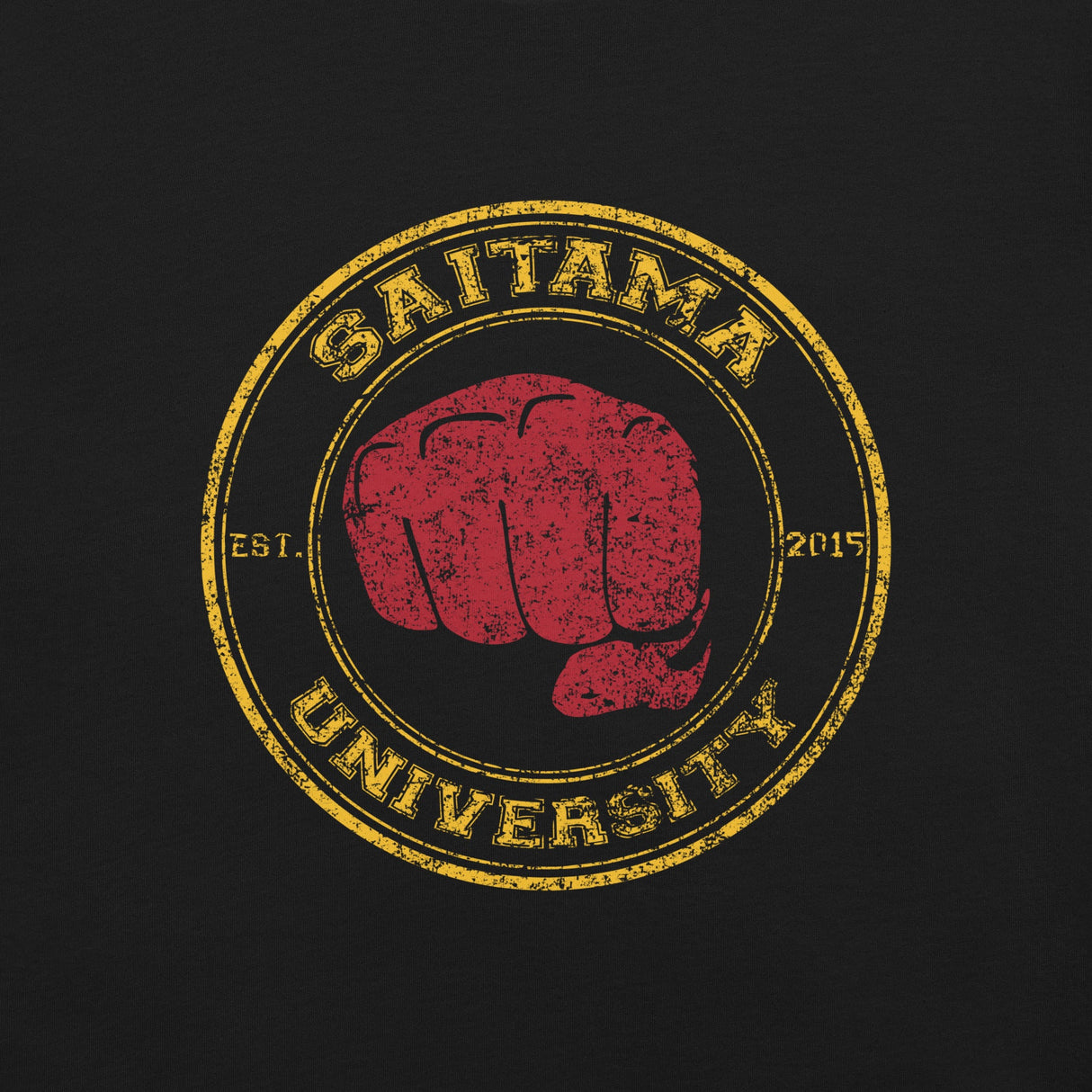 One Punch Man - Saitama University / Unisex t-shirt - Nissimoo Corporation - Vintage t-shirts - 90s fashion - retro style