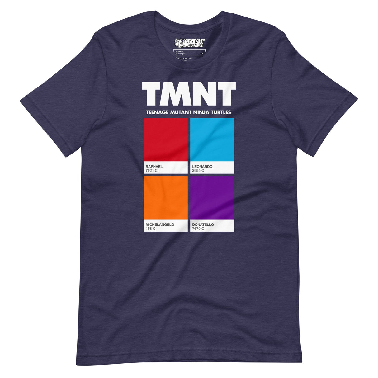 Pantone Mutant Ninja / Unisex t-shirt - Nissimoo Corporation - Vintage t-shirts - 90s fashion - retro style