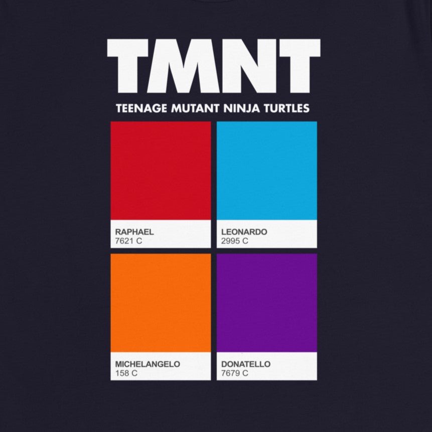 Pantone Mutant Ninja / Women's Relaxed T-Shirt - Nissimoo Corporation - Vintage t-shirts - 90s fashion - retro style