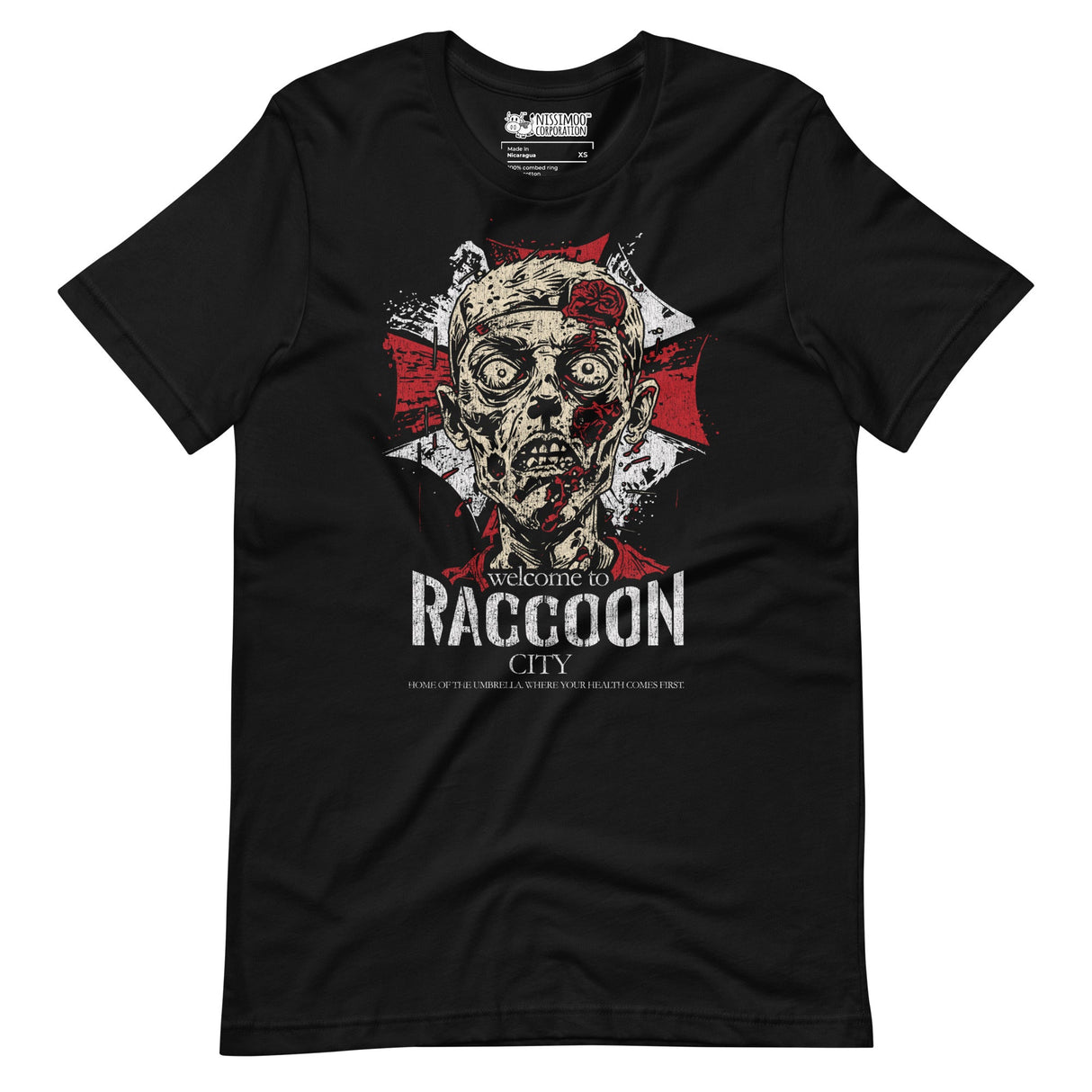 Resident Evil Welcome To Raccoon City / Unisex t-shirt - Nissimoo Corporation - Vintage t-shirts - 90s fashion - retro style