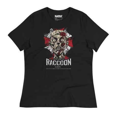 Resident Evil Welcome To Raccoon City Women's Relaxed T-Shirt Nissimoo Corporation Vintage t-shirts 90s fashion retro style