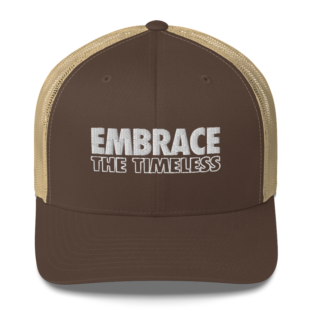 Vintage cap Embrace The Timeless / Trucker Cap - Nissimoo Corporation