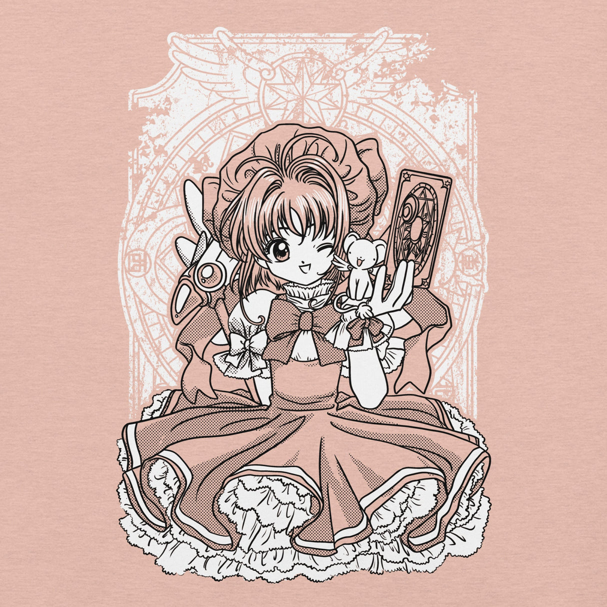 Sakura Card Captor - Clow Card / Unisex t-shirt - Nissimoo Corporation - Vintage t-shirts - 90s fashion - retro style