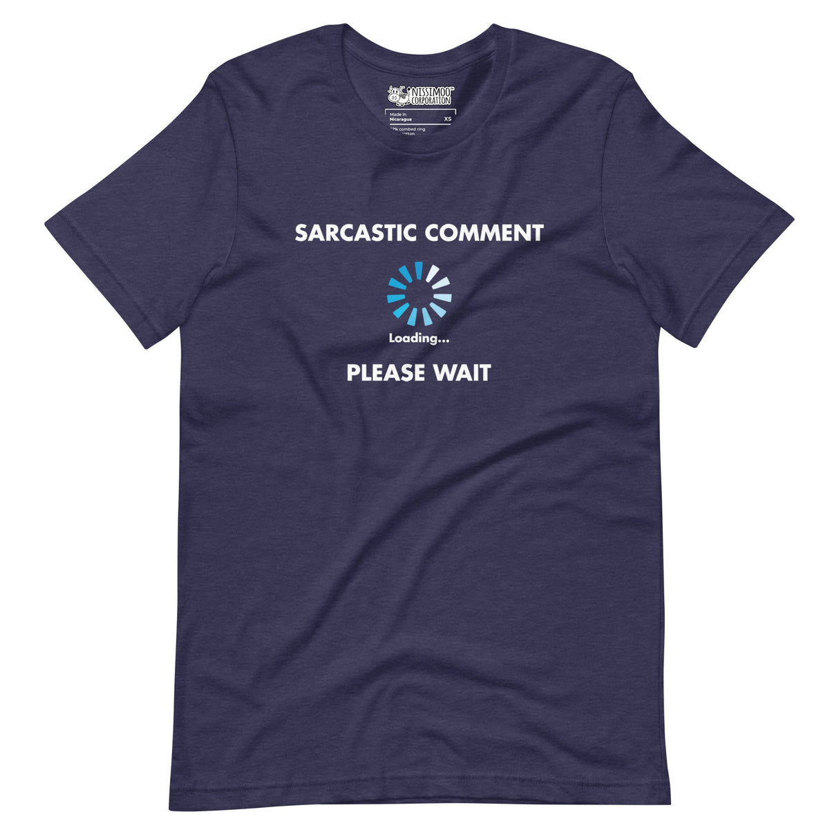 Sarcastic Comment Loading / Unisex t-shirt - Nissimoo Corporation - Vintage t-shirts - 90s fashion - retro style