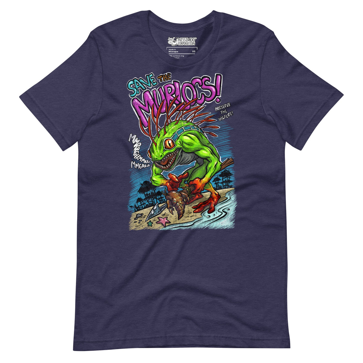 Save The Murlocs - Warcraft / Unisex t-shirt - Nissimoo Corporation - Vintage t-shirts - 90s fashion - retro style