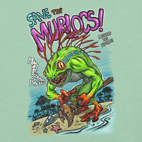 Save The Murlocs - Warcraft / Unisex t-shirt - Nissimoo Corporation - Vintage t-shirts - 90s fashion - retro style