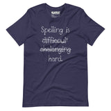 Spelling is Hard / Unisex t-shirt - Nissimoo Corporation - Vintage t-shirts - 90s fashion - retro style